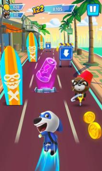 تحميل Talking Tom Hero Dash العاب اكشن لنظام أندرويد لقطة شاشة 4