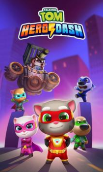 تحميل Talking Tom Hero Dash العاب اكشن لنظام أندرويد لقطة شاشة 6