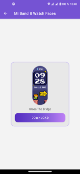تحميل Xiaomi Mi Band 8 Watch Faces إضفاء الطابع الشخصي لنظام أندرويد لقطة شاشة 3