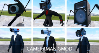 تحميل Cameraman Mod GMOD إضفاء الطابع الشخصي لنظام أندرويد لقطة شاشة 5