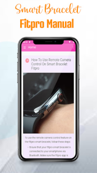 تحميل Smart Bracelet Fitpro manual عمل لنظام أندرويد لقطة شاشة 5