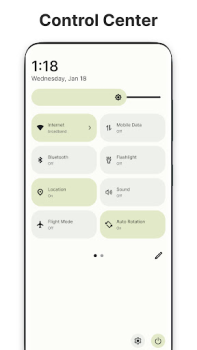 تحميل Controls Android 14 Style إضفاء الطابع الشخصي لنظام أندرويد لقطة شاشة 6
