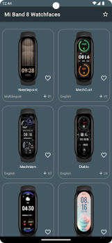 تحميل Mi Band 8 WatchFaces إضفاء الطابع الشخصي لنظام أندرويد لقطة شاشة 2