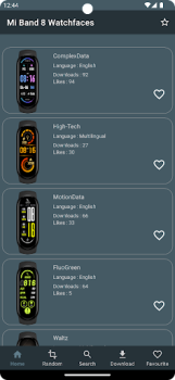تحميل Mi Band 8 WatchFaces إضفاء الطابع الشخصي لنظام أندرويد لقطة شاشة 4