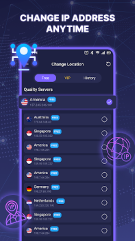تحميل VPN - Fast Secure Proxy أدوات لنظام أندرويد لقطة شاشة 5