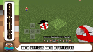 تحميل Mob Countryballs Mod for MCPE وسائل الترفيه لنظام أندرويد لقطة شاشة 2