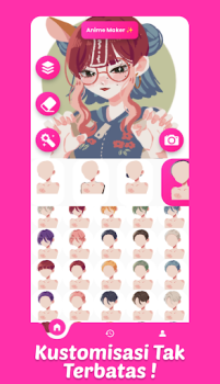 تحميل Anime Maker : Dress Up Anime ألعاب عارضة لنظام أندرويد لقطة شاشة 4