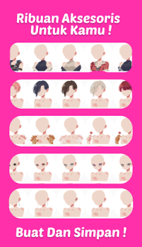 تحميل Anime Maker : Dress Up Anime ألعاب عارضة لنظام أندرويد لقطة شاشة 5