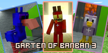 تحميل Garten of Banban 3 Minecraft أدوات لنظام أندرويد لقطة شاشة 7