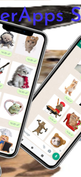 تحميل WAStickerApps Stickers Cats الاتصالات لنظام أندرويد لقطة شاشة 7