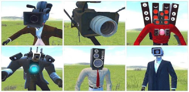 تحميل Cameraman GMOD Mod إضفاء الطابع الشخصي لنظام أندرويد لقطة شاشة 2