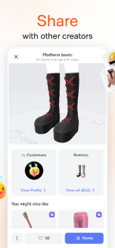 تحميل Customuse: Skins Maker Roblox فن و تصميم لنظام أندرويد لقطة شاشة 4