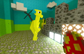 تحميل Rainbow Friends mod 2 for MCPE الأحداث لنظام أندرويد لقطة شاشة 3