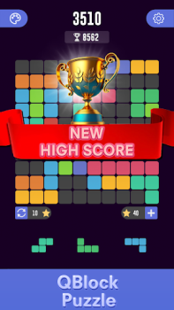 تحميل QBlock Puzzle : Brain Games الألغاز لنظام أندرويد لقطة شاشة 7