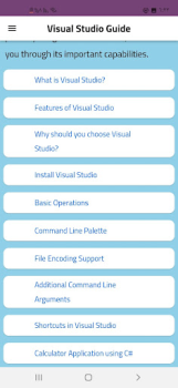 تحميل Visual Studio Guide أدوات لنظام أندرويد لقطة شاشة 2