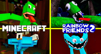 تحميل Rainbow Friends Chapter 2 MCPE إضفاء الطابع الشخصي لنظام أندرويد لقطة شاشة 4