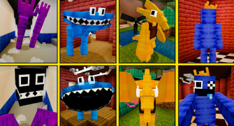 تحميل Rainbow Friends Chapter 2 MCPE إضفاء الطابع الشخصي لنظام أندرويد لقطة شاشة 5