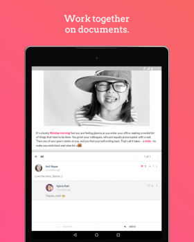 تحميل Zoho Writer - Document Editor عمل لنظام أندرويد لقطة شاشة 5