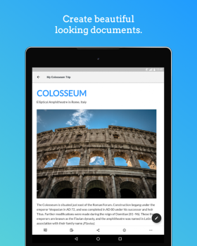 تحميل Zoho Writer - Document Editor عمل لنظام أندرويد لقطة شاشة 6