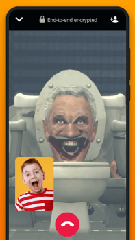 تحميل Skibidi Toilet Prank Call Chat وسائل الترفيه لنظام أندرويد لقطة شاشة 7