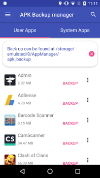 تحميل Application Manager عمل لنظام أندرويد لقطة شاشة 4