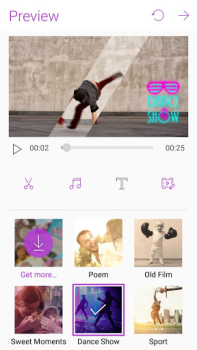 تحميل MiniMovie - Free Video and Slideshow Editor مشغلات الفيديو والمحررين لنظام أندرويد لقطة شاشة 3