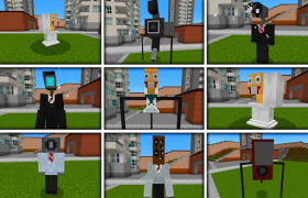تحميل Mod Skibidi Toilet for MCPE الأحداث لنظام أندرويد لقطة شاشة 4