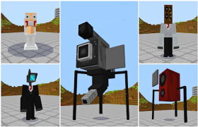 تحميل Mod Skibidi Toilet for MCPE الأحداث لنظام أندرويد لقطة شاشة 5