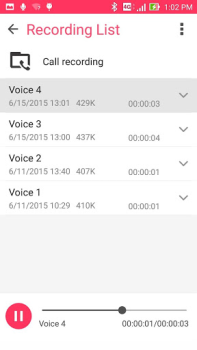 تحميل ASUS Sound Recorder أدوات لنظام أندرويد لقطة شاشة 3
