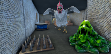 تحميل Evil Chicken: Scary Escape العاب اكشن لنظام أندرويد لقطة شاشة 7