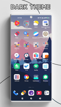 تحميل realme c55 theme إضفاء الطابع الشخصي لنظام أندرويد لقطة شاشة 2