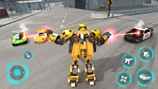 تحميل Robot War: Car Transform Game العاب اكشن لنظام أندرويد لقطة شاشة 2