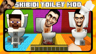 تحميل Skibidi Toilet Mod Minecraft وسائل الترفيه لنظام أندرويد لقطة شاشة 4