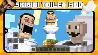 تحميل Skibidi Toilet Mod Minecraft وسائل الترفيه لنظام أندرويد لقطة شاشة 5