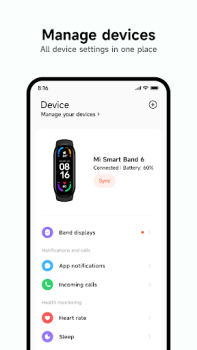 تحميل Mi Fitness (Xiaomi Wear) الصحة واللياقة البدنية لنظام أندرويد لقطة شاشة 3