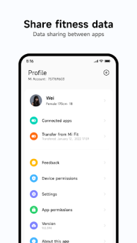 تحميل Mi Fitness (Xiaomi Wear) الصحة واللياقة البدنية لنظام أندرويد لقطة شاشة 4