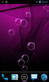 تحميل Bubble Live Wallpaper إضفاء الطابع الشخصي لنظام أندرويد لقطة شاشة 3