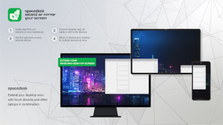 تحميل spacedesk - USB Display for PC عمل لنظام أندرويد لقطة شاشة 7