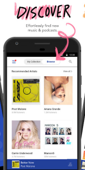 تحميل Pandora - Music & Podcasts الموسيقى والصوت لنظام أندرويد لقطة شاشة 3