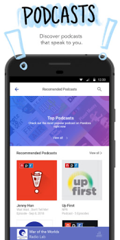 تحميل Pandora - Music & Podcasts الموسيقى والصوت لنظام أندرويد لقطة شاشة 5