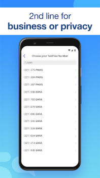 تحميل Text Free: Second Phone Number الاجتماعية لنظام أندرويد لقطة شاشة 3