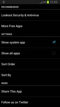 تحميل Cache Cleaner عمل لنظام أندرويد لقطة شاشة 2