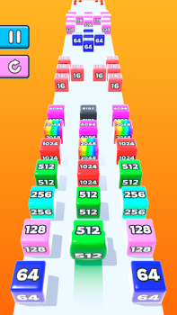 تحميل Jelly Run 2048 ألعاب عارضة لنظام أندرويد لقطة شاشة 2