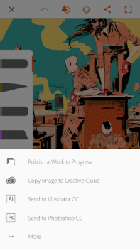 تحميل Adobe Illustrator Draw صورة فوتوغرافية لنظام أندرويد لقطة شاشة 5