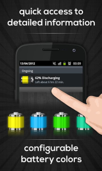 تحميل Battery Indicator أدوات لنظام أندرويد لقطة شاشة 4