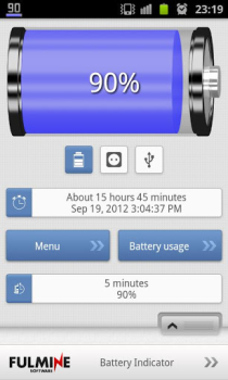تحميل Battery Indicator أدوات لنظام أندرويد لقطة شاشة 5