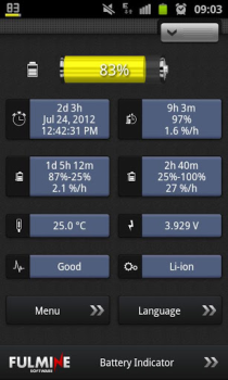 تحميل Battery Indicator أدوات لنظام أندرويد لقطة شاشة 6