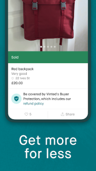تحميل Vinted: Buy & sell second hand المشتريات لنظام أندرويد لقطة شاشة 5