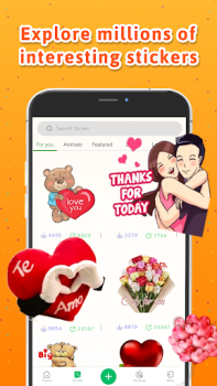 تحميل Personal Stickers-StickerMaker الاتصالات لنظام أندرويد لقطة شاشة 3