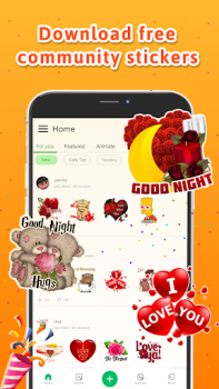 تحميل Personal Stickers-StickerMaker الاتصالات لنظام أندرويد لقطة شاشة 5